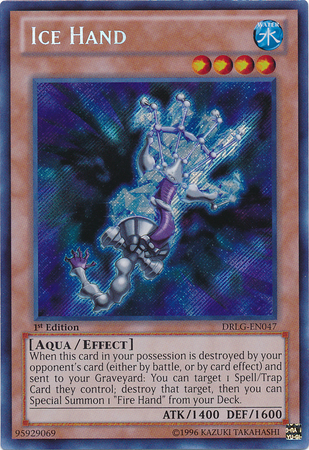 Ice Hand [DRLG-EN047] Secret Rare | The CG Realm