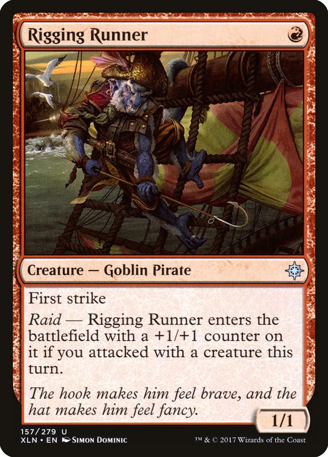 Rigging Runner [Ixalan] | The CG Realm