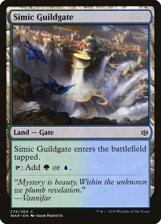 Simic Guildgate [War of the Spark] | The CG Realm