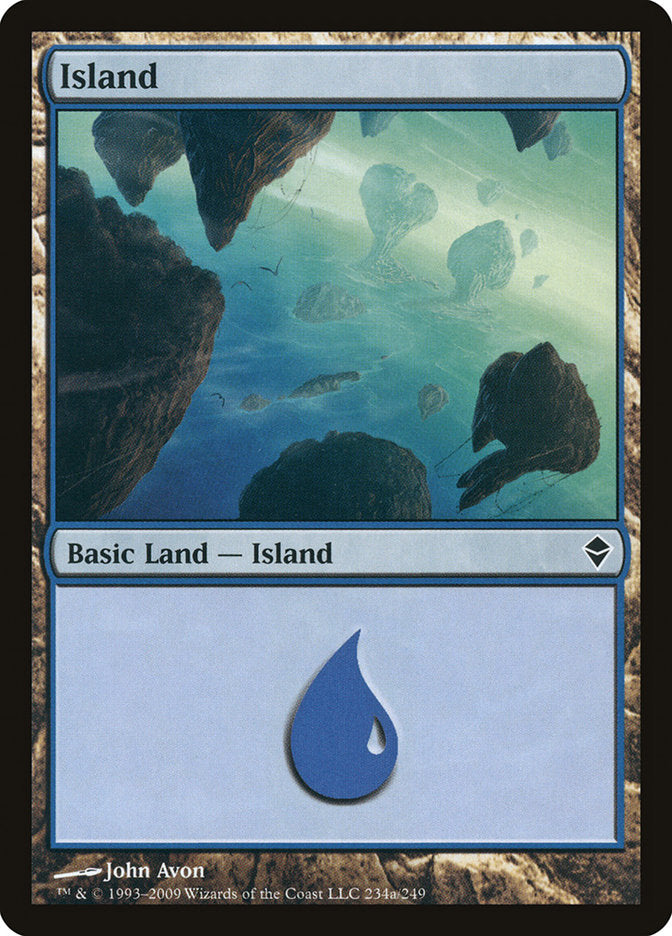 Island (234a) [Zendikar] | The CG Realm