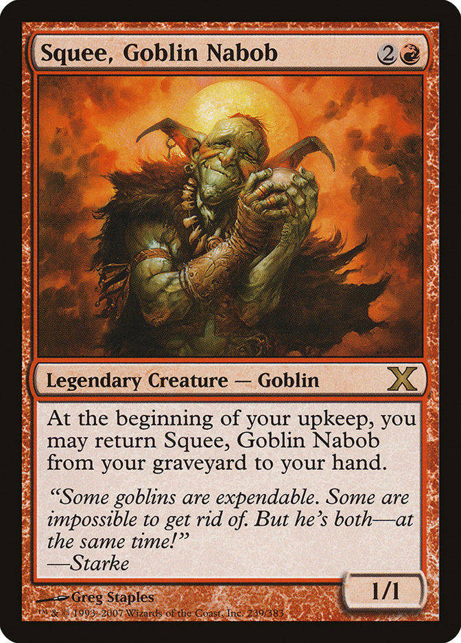 Squee, Goblin Nabob [Tenth Edition] | The CG Realm