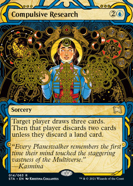 Compulsive Research (Foil Etched) [Strixhaven: School of Mages Mystical Archive] | The CG Realm