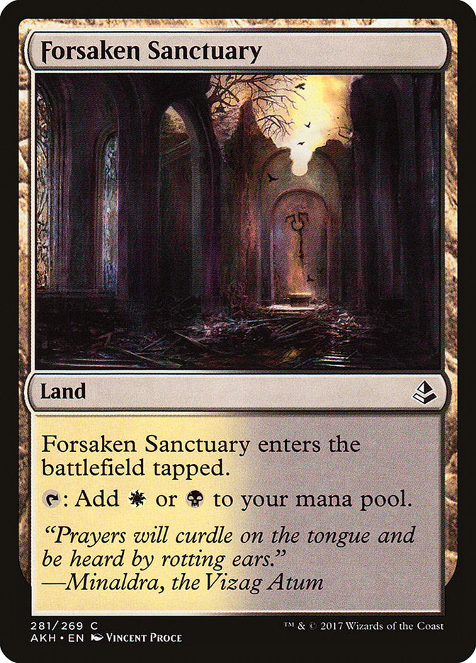 Forsaken Sanctuary [Amonkhet] | The CG Realm