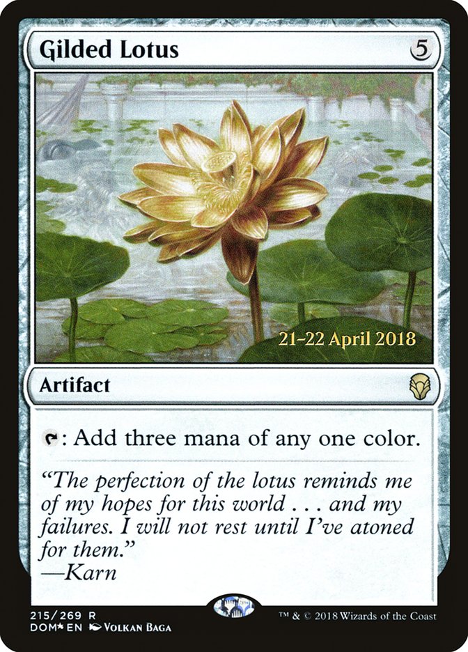 Gilded Lotus [Dominaria Prerelease Promos] | The CG Realm