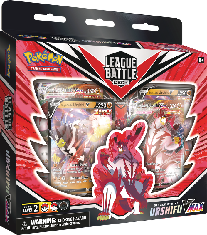 POKEMON LEAGUE BATTLE DECK SINGLE/RAPID STRIKE | The CG Realm