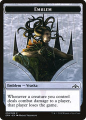 Vraska Emblem // Human Double-Sided Token [Challenger Decks 2020 Tokens] | The CG Realm