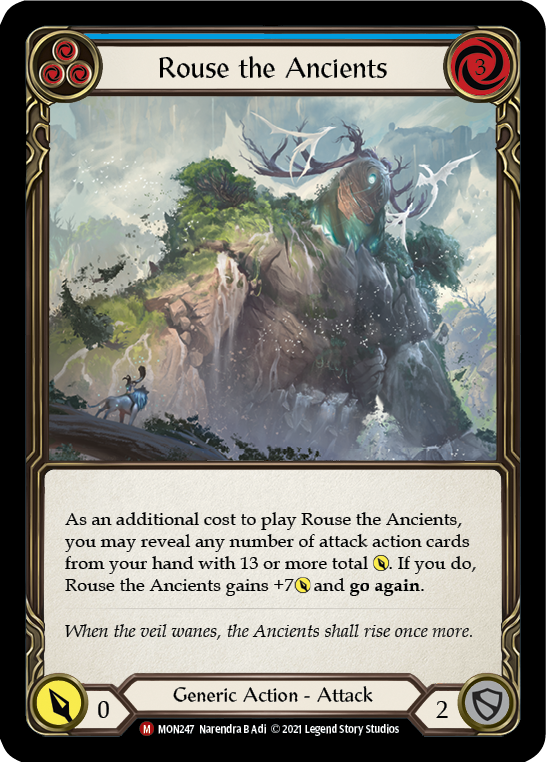 Rouse the Ancients [MON247] (Monarch)  1st Edition Normal | The CG Realm