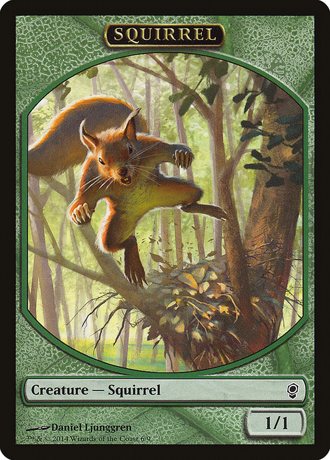 Squirrel Token [Conspiracy Tokens] | The CG Realm