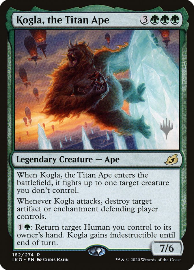 Kogla, the Titan Ape (Promo Pack) [Ikoria: Lair of Behemoths Promos] | The CG Realm