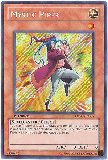 Mystic Piper [EXVC-EN005] Secret Rare | The CG Realm