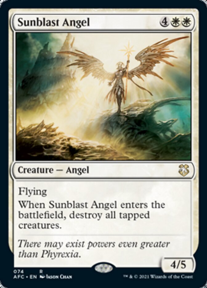 Sunblast Angel [Dungeons & Dragons: Adventures in the Forgotten Realms Commander] | The CG Realm