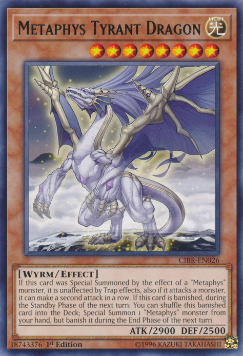 Metaphys Tyrant Dragon [CIBR-EN026] Rare | The CG Realm