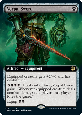 Vorpal Sword (Extended Art) [Dungeons & Dragons: Adventures in the Forgotten Realms] | The CG Realm