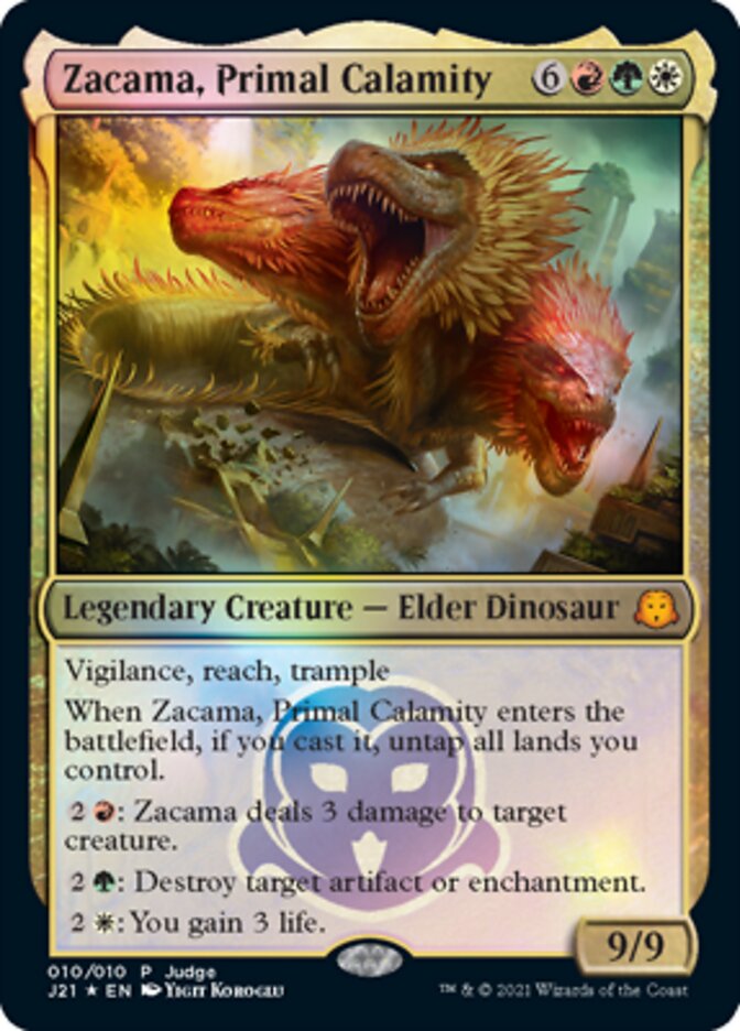 Zacama, Primal Calamity [Judge Gift Cards 2021] | The CG Realm