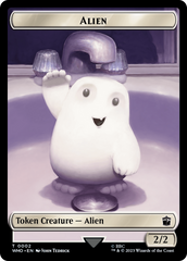 Alien // Alien Salamander Double-Sided Token [Doctor Who Tokens] | The CG Realm