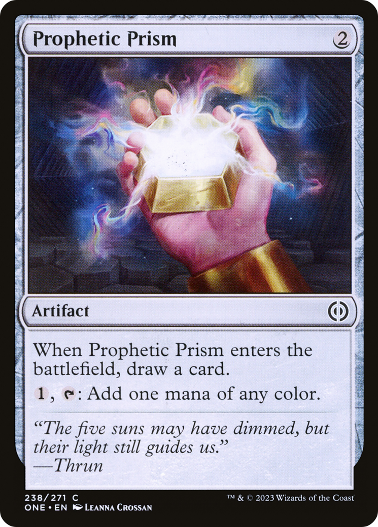 Prophetic Prism [Phyrexia: All Will Be One] | The CG Realm