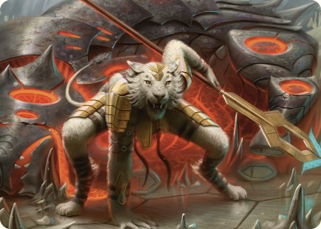 Sunspear Shikari Art Card [Commander Masters Art Series] | The CG Realm