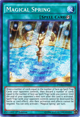 Magical Spring [DUEA-EN065] Secret Rare | The CG Realm