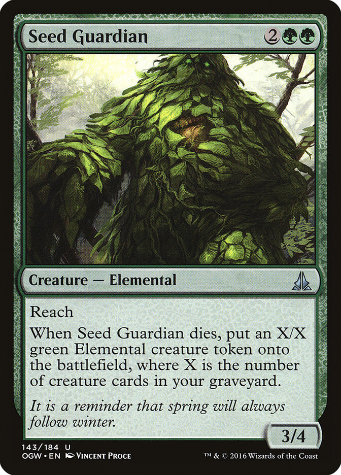 Seed Guardian [Oath of the Gatewatch] | The CG Realm