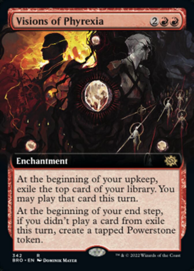 Visions of Phyrexia (Extended Art) [The Brothers' War] | The CG Realm