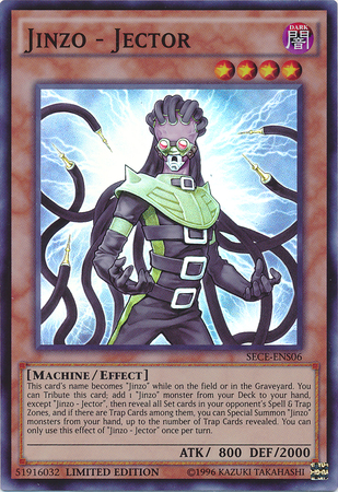 Jinzo - Jector [SECE-ENS06] Super Rare | The CG Realm