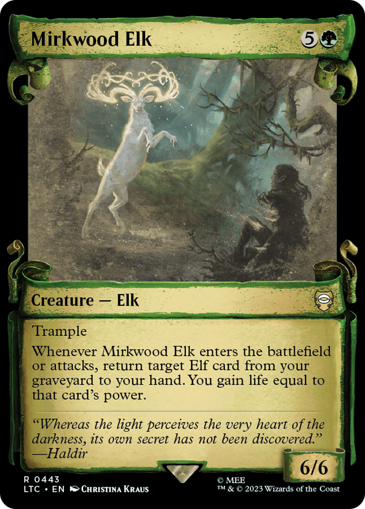 Mirkwood Elk [The Lord of the Rings: Tales of Middle-Earth Commander Showcase Scrolls] | The CG Realm