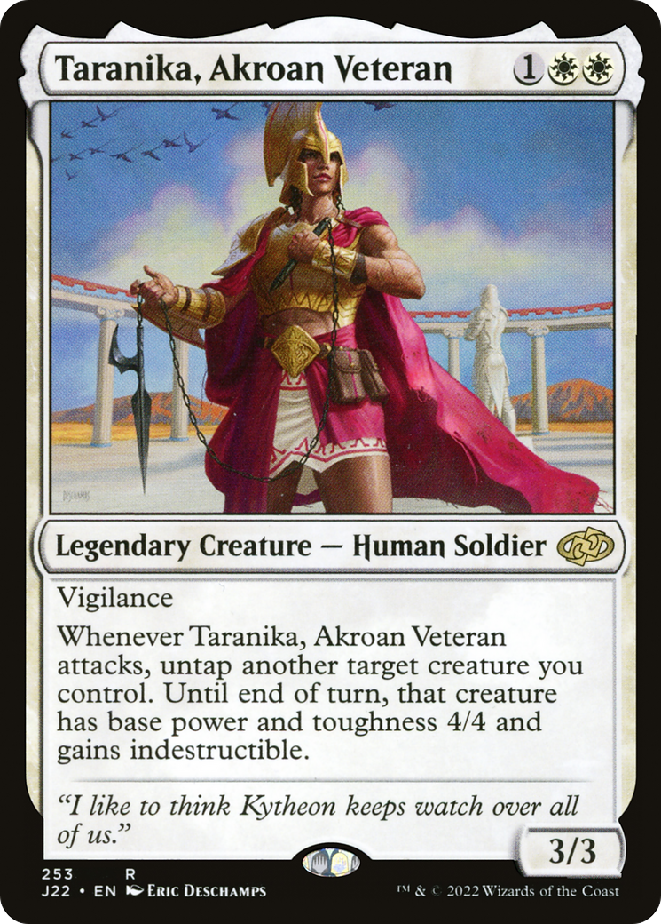 Taranika, Akroan Veteran [Jumpstart 2022] | The CG Realm