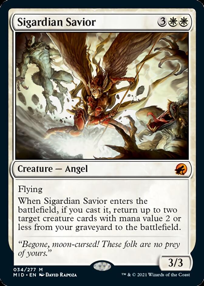 Sigardian Savior [Innistrad: Midnight Hunt] | The CG Realm