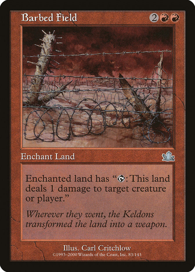 Barbed Field [Prophecy] | The CG Realm