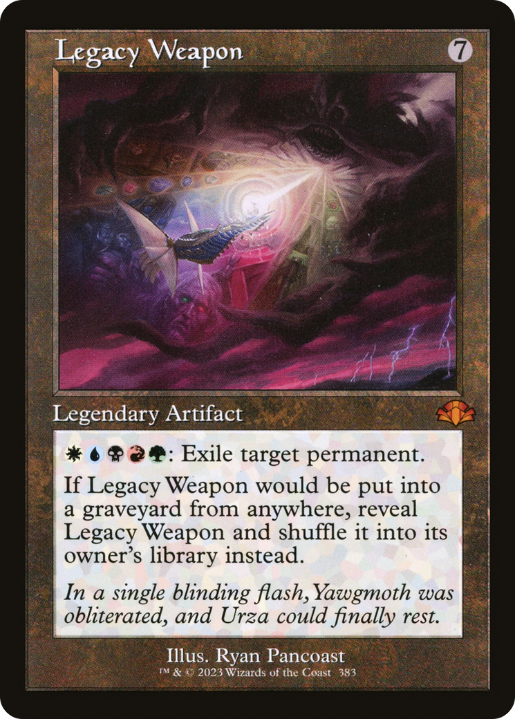 Legacy Weapon (Retro) [Dominaria Remastered] | The CG Realm