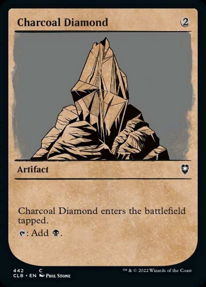 Charcoal Diamond (Showcase) [Commander Legends: Battle for Baldur's Gate] | The CG Realm