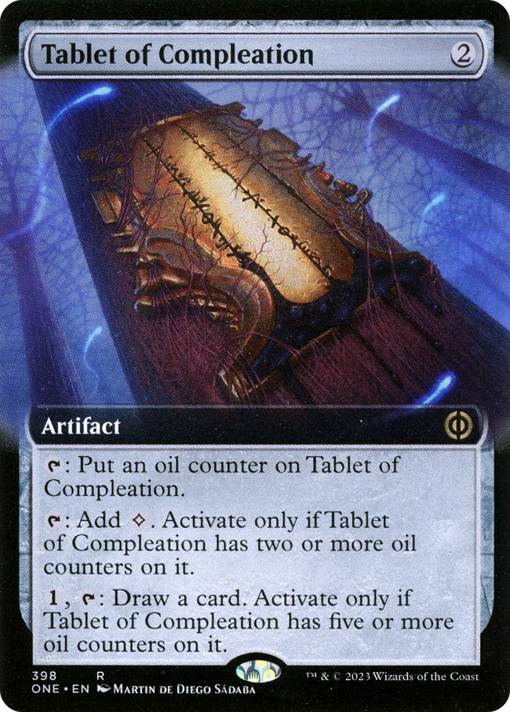 Tablet of Compleation (Extended Art) [Phyrexia: All Will Be One] | The CG Realm