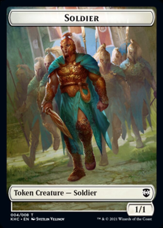 Soldier Token [Kaldheim Commander Tokens] | The CG Realm