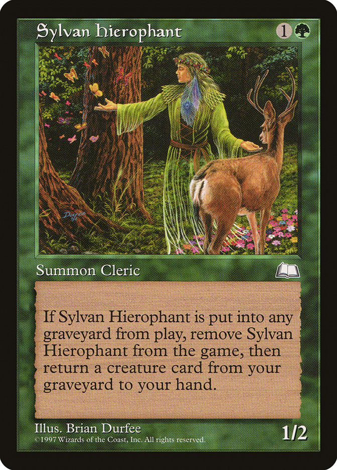 Sylvan Hierophant [Weatherlight] | The CG Realm