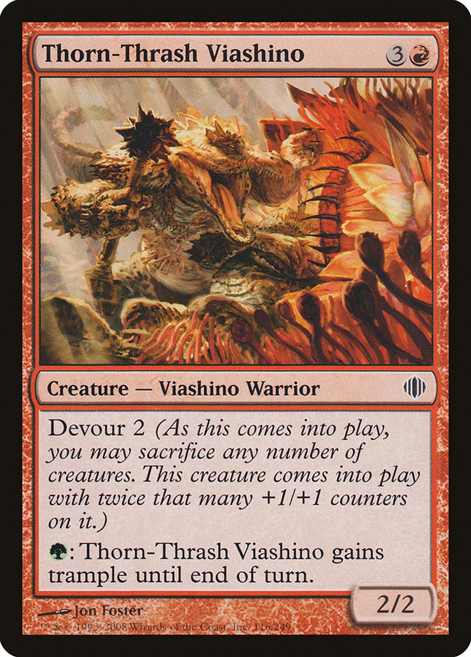 Thorn-Thrash Viashino [Shards of Alara] | The CG Realm