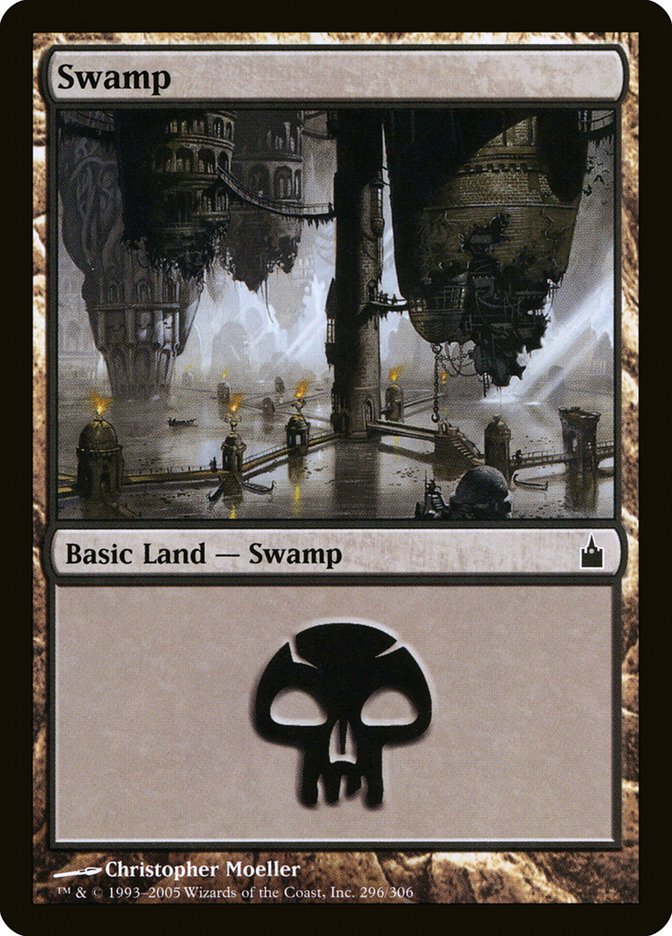 Swamp (296) [Ravnica: City of Guilds] | The CG Realm