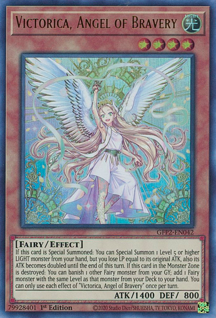 Victorica, Angel of Bravery [GFP2-EN042] Ultra Rare | The CG Realm