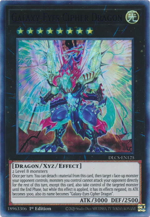 Galaxy-Eyes Cipher Dragon (Purple) [DLCS-EN125] Ultra Rare | The CG Realm