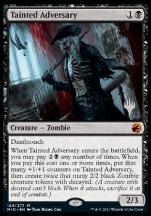 Tainted Adversary (Promo Pack) [Innistrad: Midnight Hunt Promos] | The CG Realm