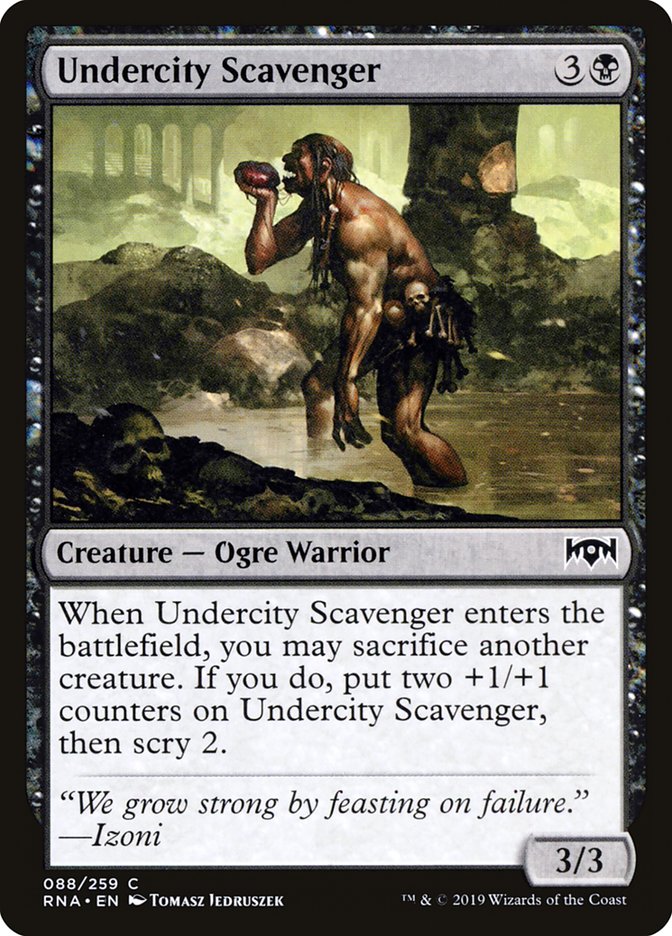 Undercity Scavenger [Ravnica Allegiance] | The CG Realm