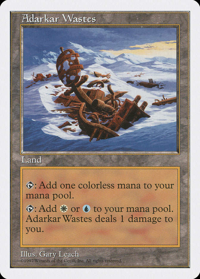 Adarkar Wastes [Fifth Edition] | The CG Realm