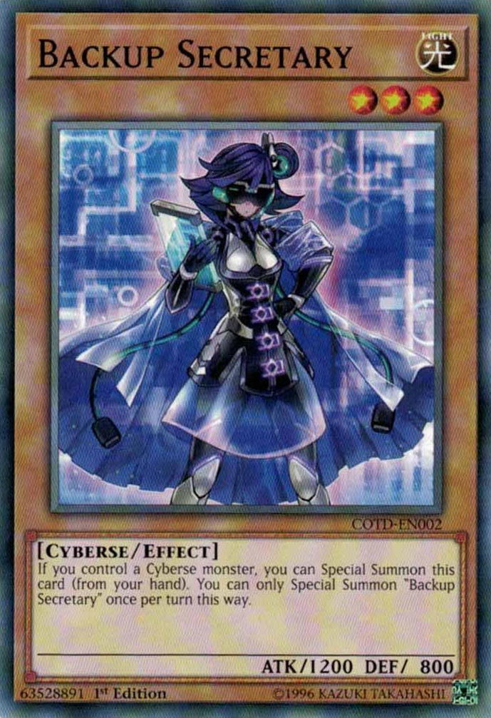 Backup Secretary [COTD-EN002] Common | The CG Realm