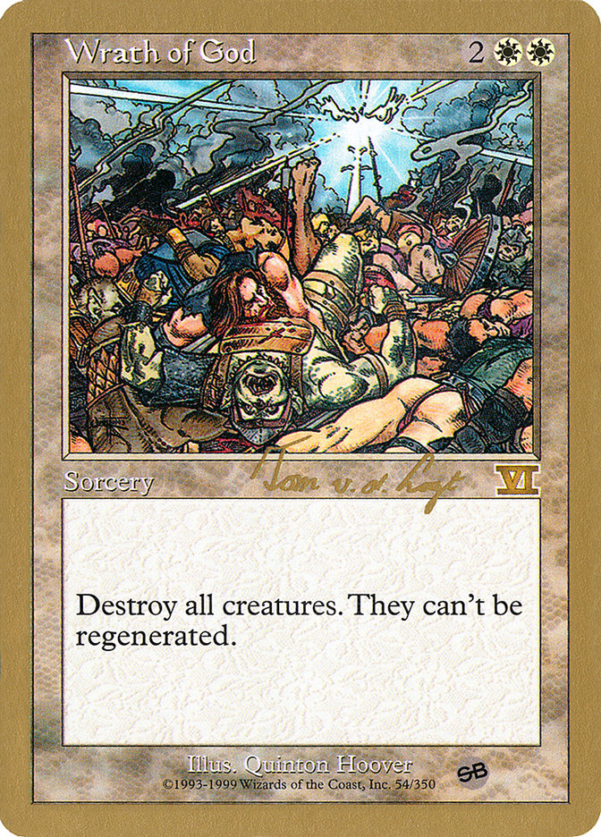 Wrath of God (Tom van de Logt) (SB) [World Championship Decks 2000] | The CG Realm