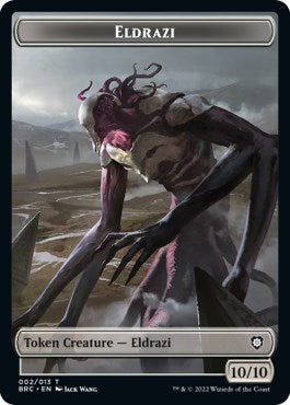 Servo // Eldrazi Double-Sided Token [The Brothers' War Commander Tokens] | The CG Realm