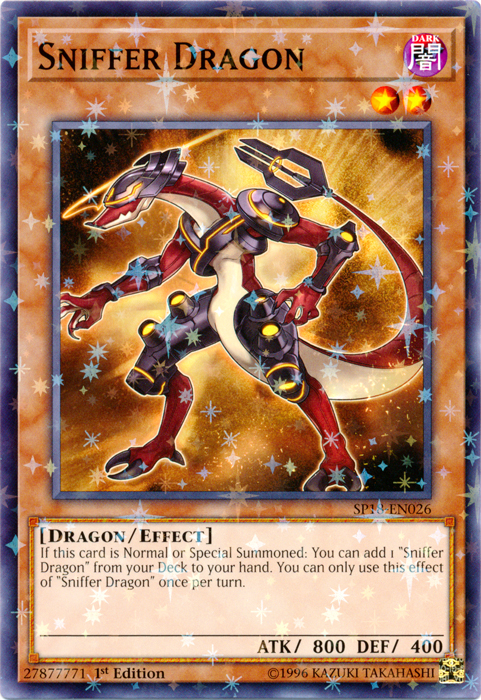 Sniffer Dragon [SP18-EN026] Starfoil Rare | The CG Realm