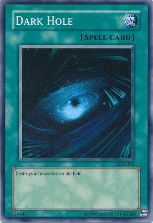 Dark Hole (Spell) [LOB-052] Super Rare | The CG Realm