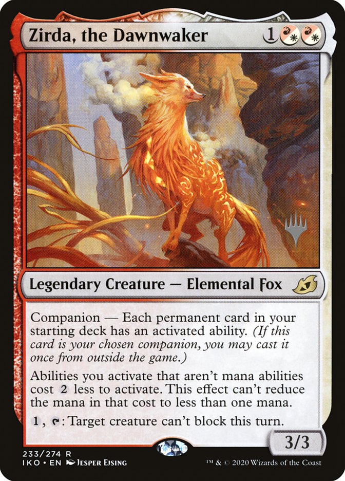 Zirda, the Dawnwaker (Promo Pack) [Ikoria: Lair of Behemoths Promos] | The CG Realm