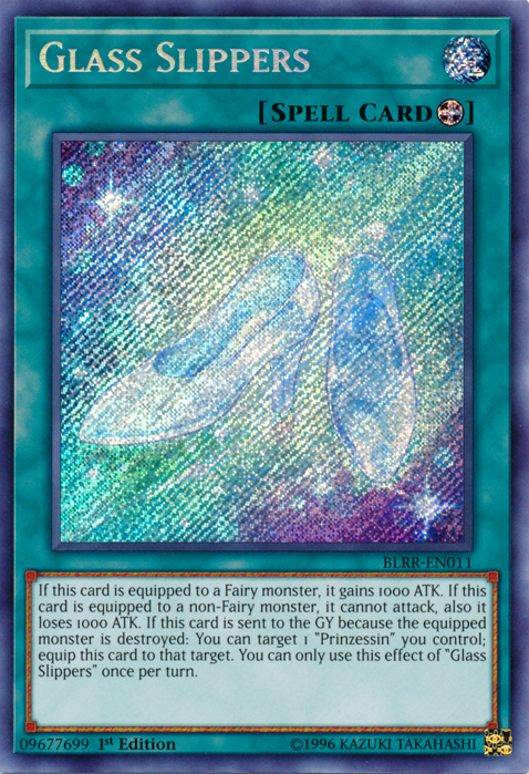 Glass Slippers [BLRR-EN011] Secret Rare | The CG Realm