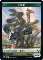 Snake // Hydra Double-Sided Token [Dominaria United Commander Tokens] | The CG Realm