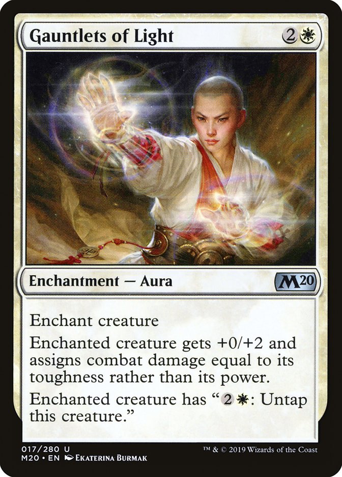 Gauntlets of Light [Core Set 2020] | The CG Realm